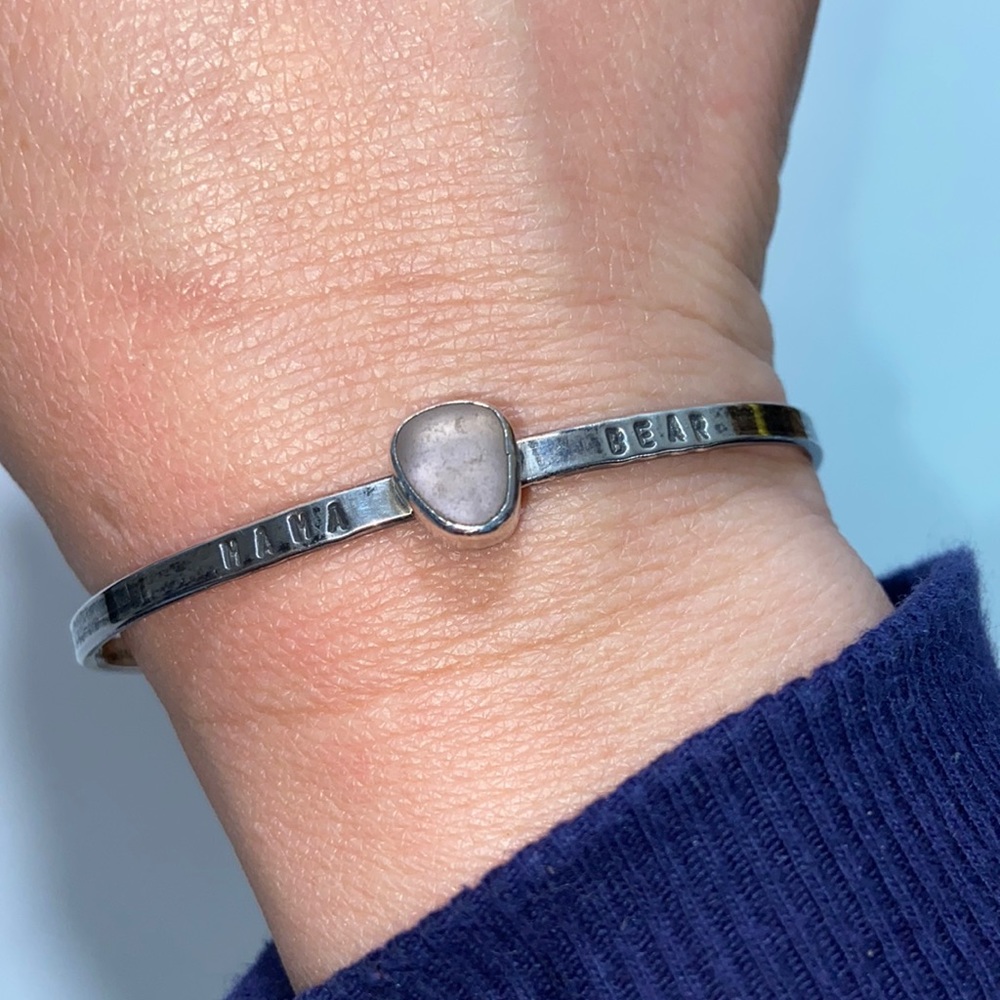 Cuff Seaglass Bracelet